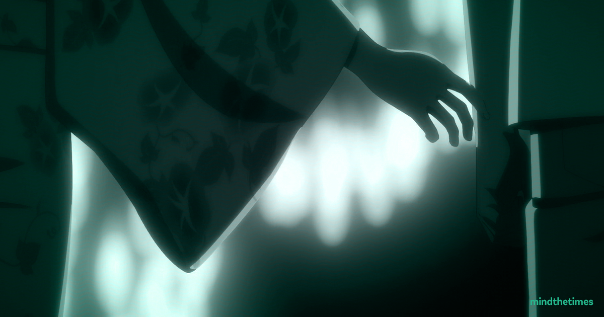 The Tunnel To Summer, the Exit of Goodbyes still image teal gradient